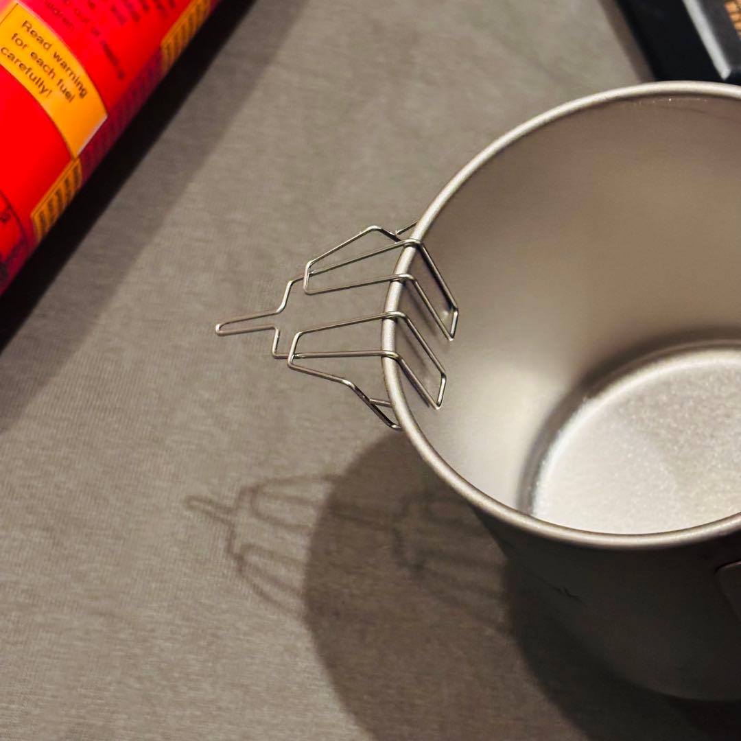 スノピチタンマグ450、トランギアフューエルボトル、チタンマニア スキッター