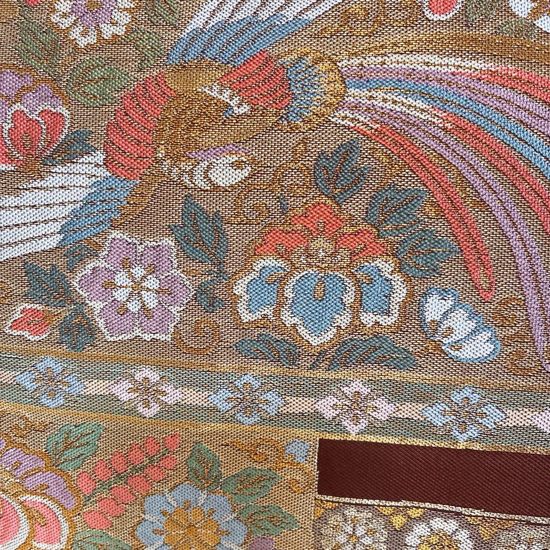 単衣　色無地フルセット　着物　正絹　しつけ糸付き　枝葉地紋　G15