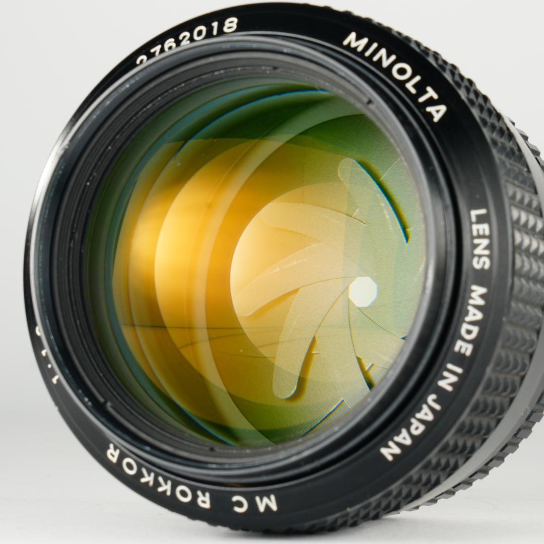 【鷹の目】Minolta MC ROKKOR-PG 58mm F1.2 018