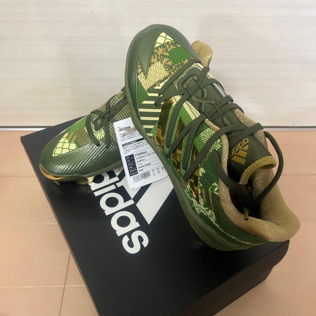 新品　未使用品　アディダス　野球　スパイク　25センチ