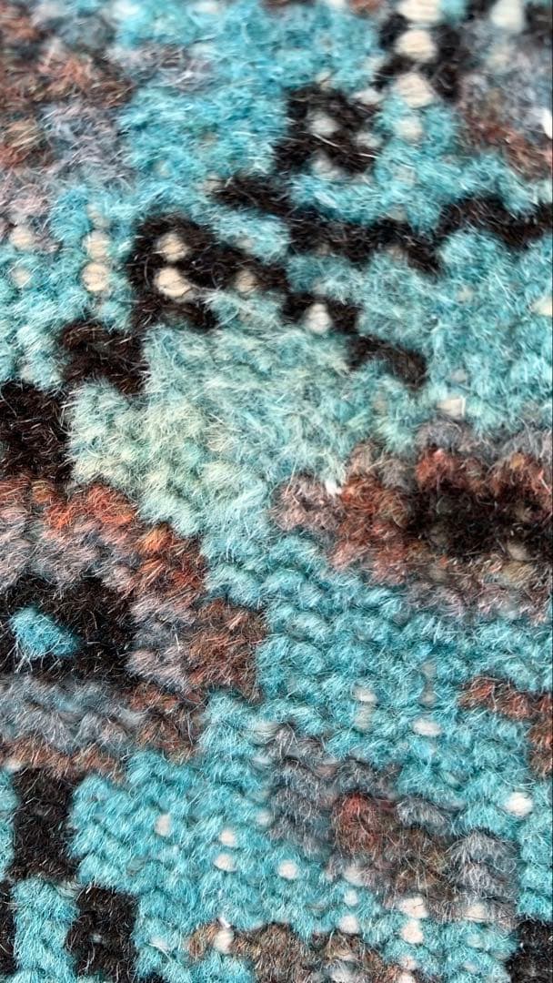 110×197 \"TEAL” ViNTAGE TURKiSH RUG