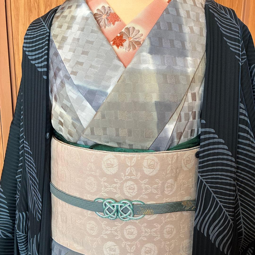 ◆着物　正絹　小紋　丈長め　　　　　　今月のお勧め♪
