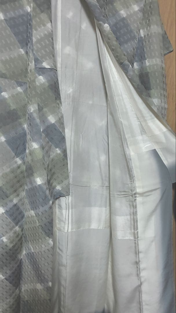 ◆着物　正絹　小紋　丈長め　　　　　　今月のお勧め♪