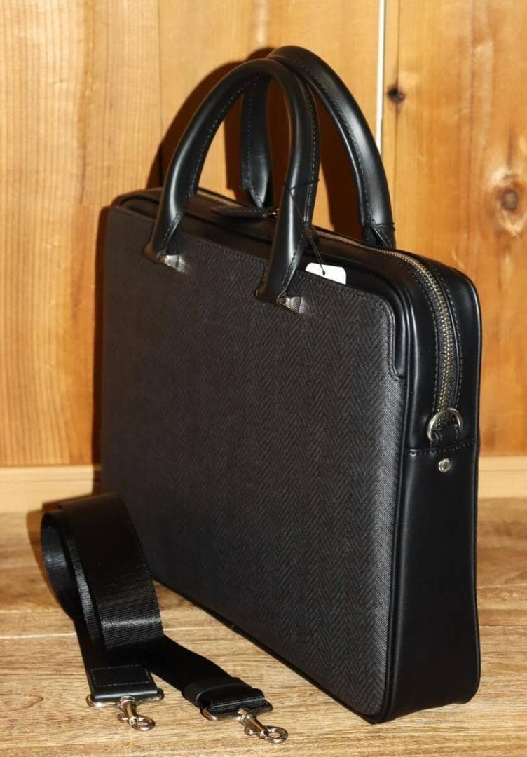 新品 TAKEO KIKUCHI ビジネスバッグ A4 (ハーバー) Ⓗ