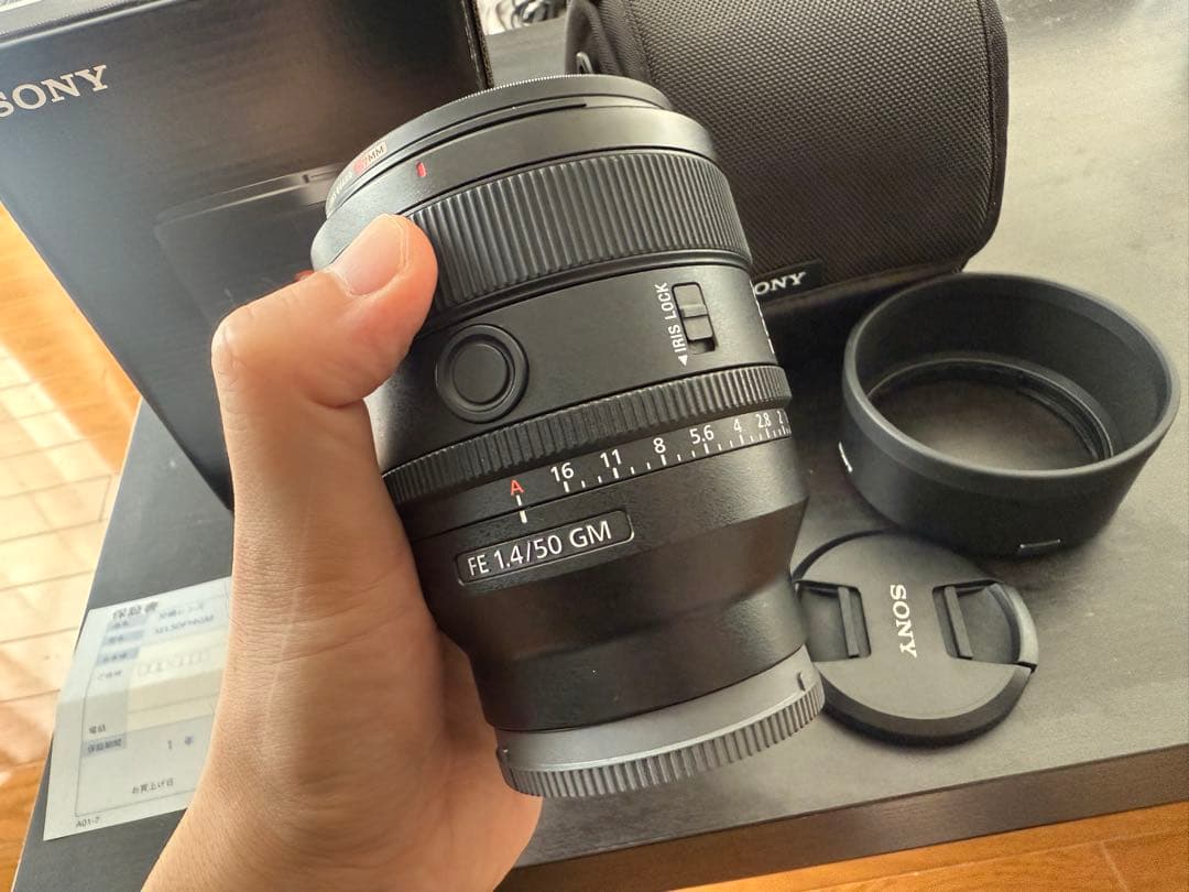 【美品】SONY FE 50mm F1.4 GM レンズ