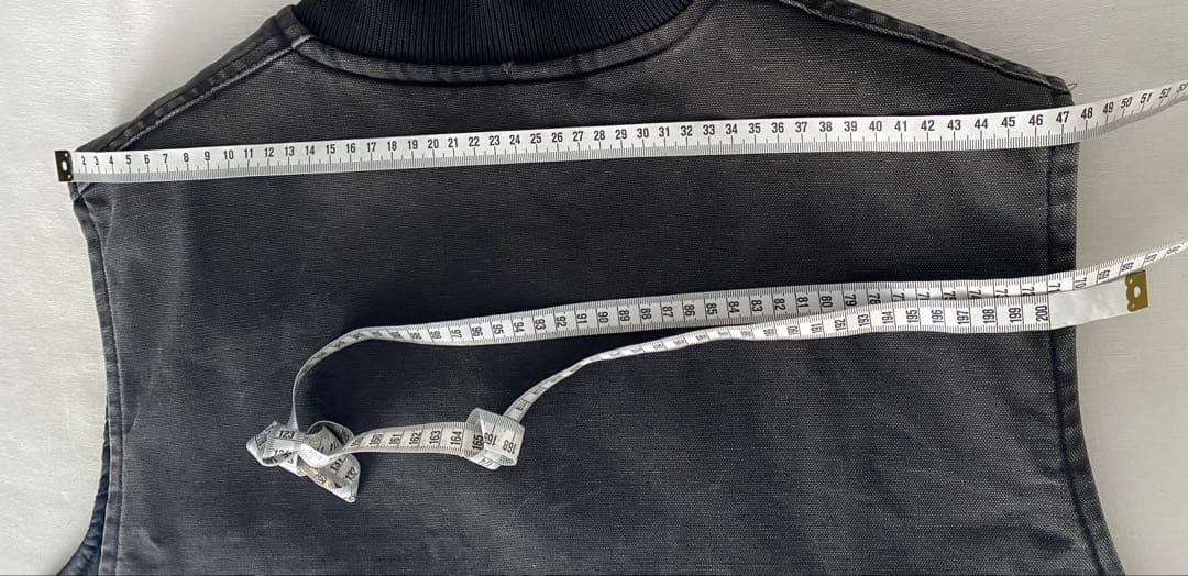 USA製　90s カーハート Carhartt ダックベスト BLK ブラック