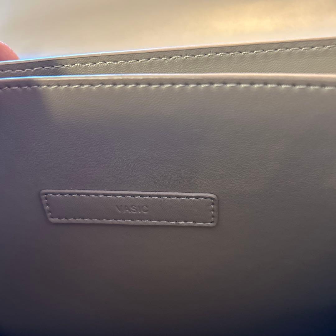 最終お値下げ！美品！VASIC CITY MINI グレージュ　ショルダーバッグ