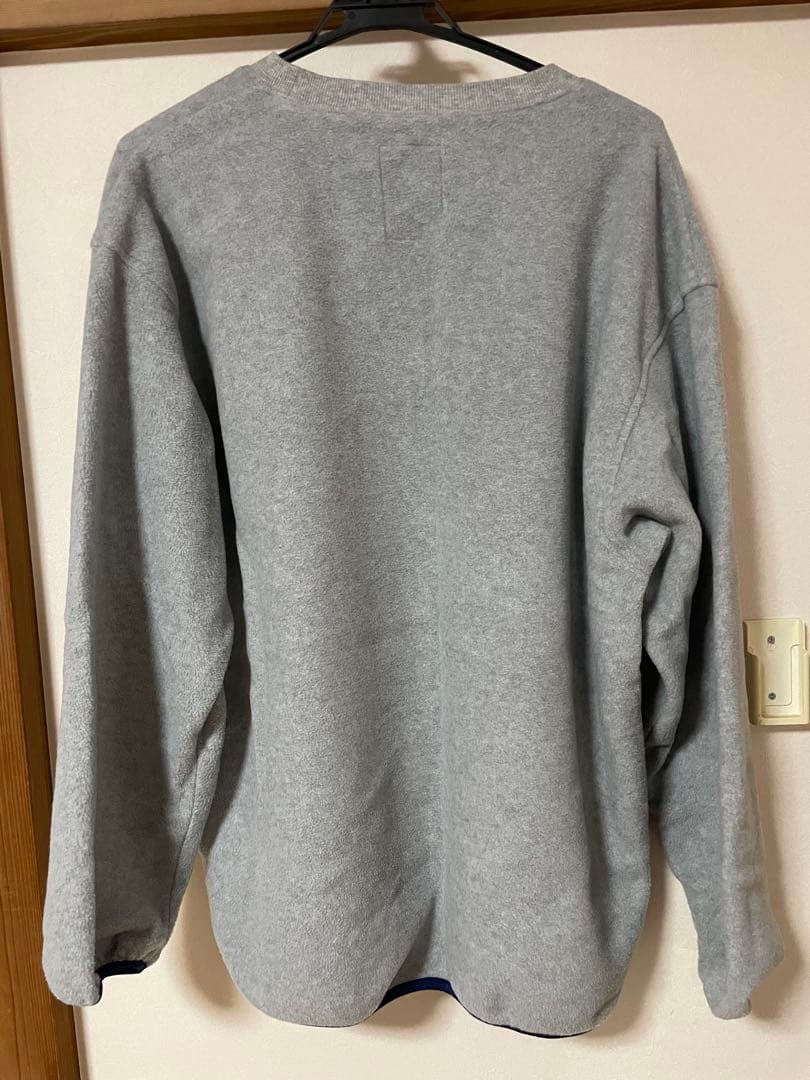 タ*コ様 challenger COLLEGE FLEECE L グレー