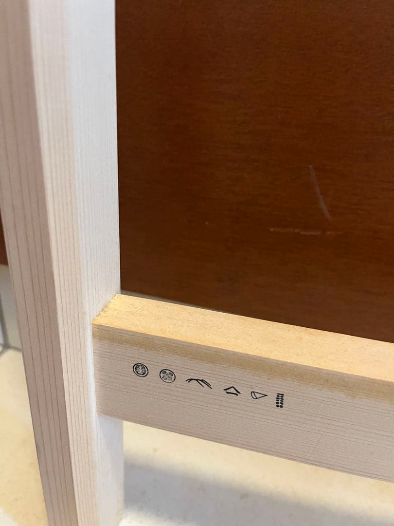 送料無料　東屋 衣桁 檜 長丈並幅　衣紋掛け　ハンガーラック　ハンガースタンド