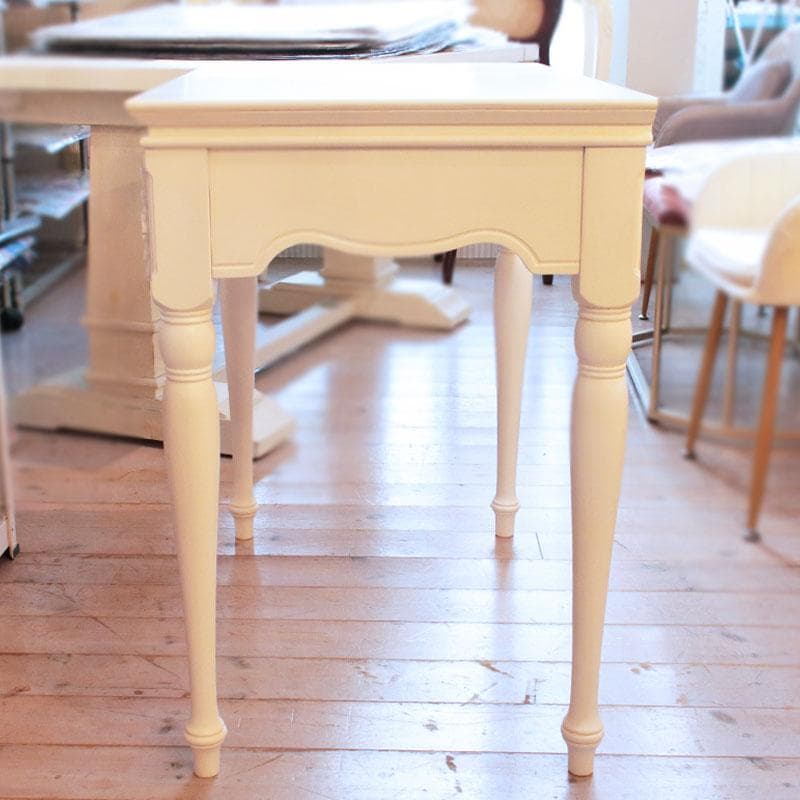 ハンプトン デスク 机 鍵付き 白家具 256-178