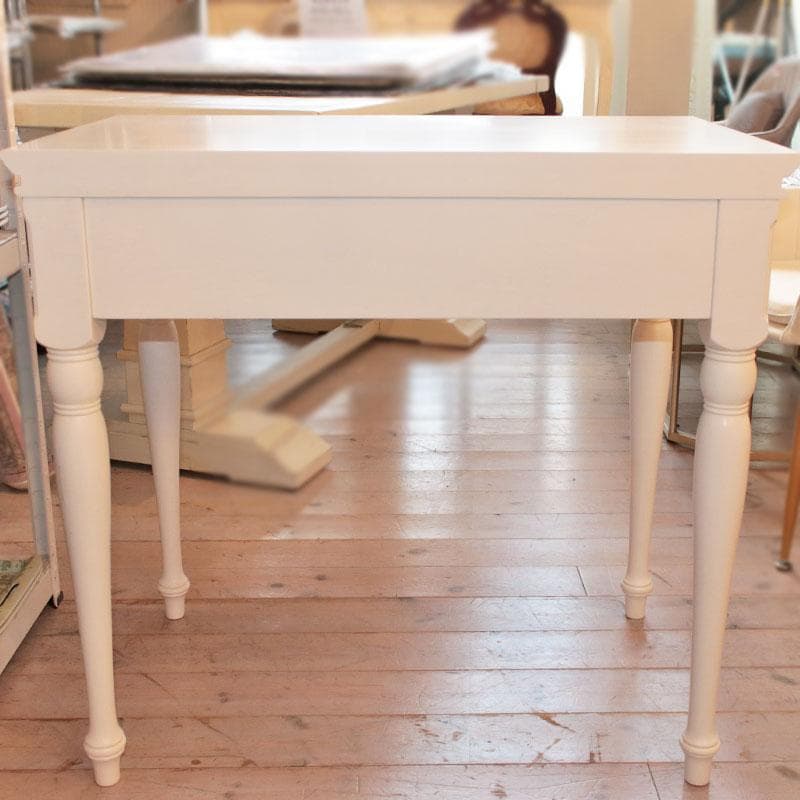 ハンプトン デスク 机 鍵付き 白家具 256-178