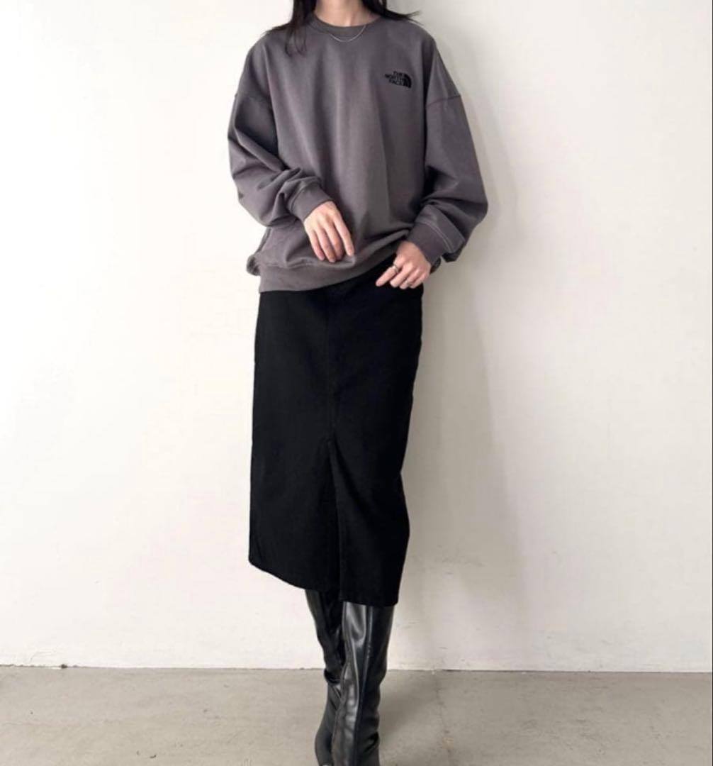 韓国限定 THE NORTH FACE ルーズフィット スウェット L