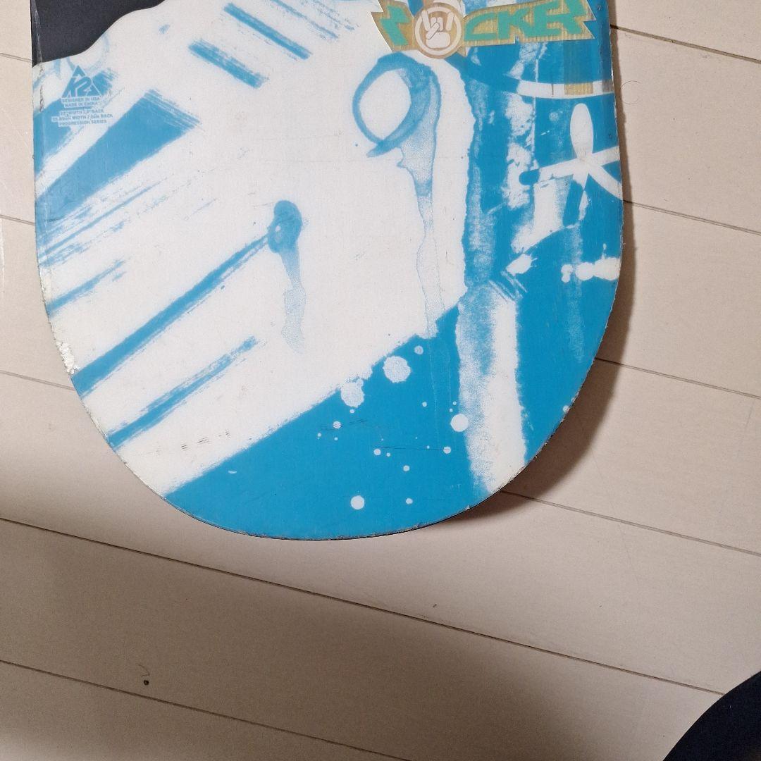 スノーボードセット　K2ワールドワイドウエポン145センチ ピジョンピークス