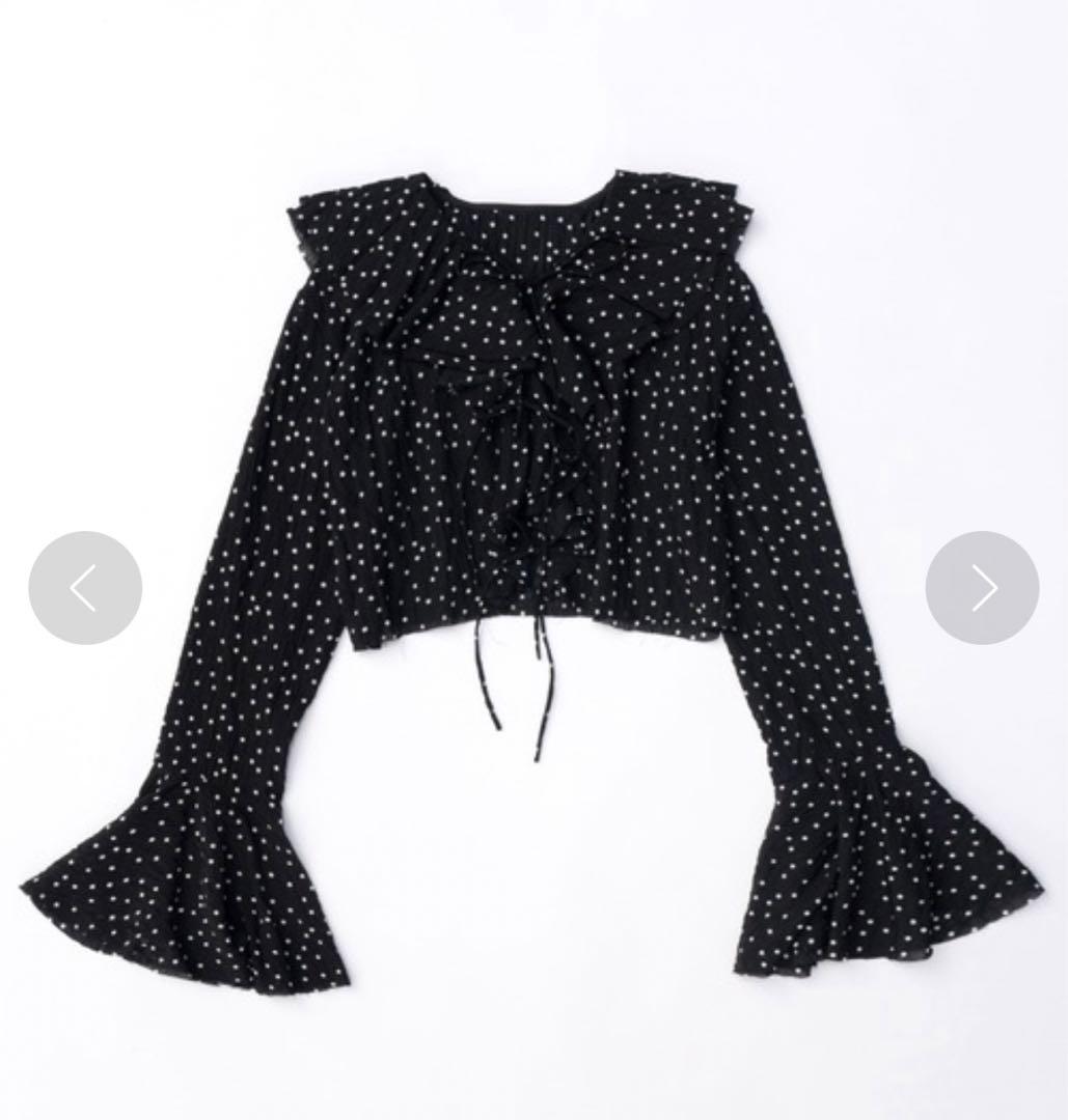 【新品未使用】メゾンスペシャル Ruffle Blouse ラッフルブラウス