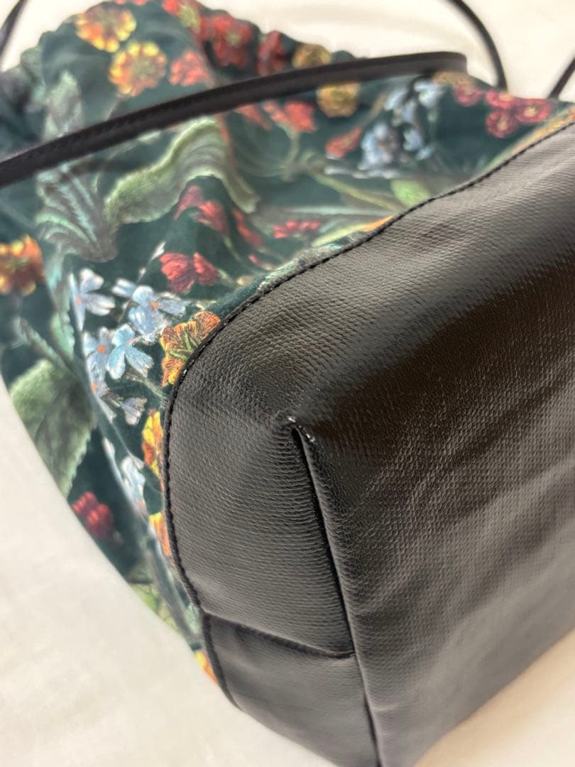 極美品✨完売品CABaNパレルモプリント ドローストリングバッグ