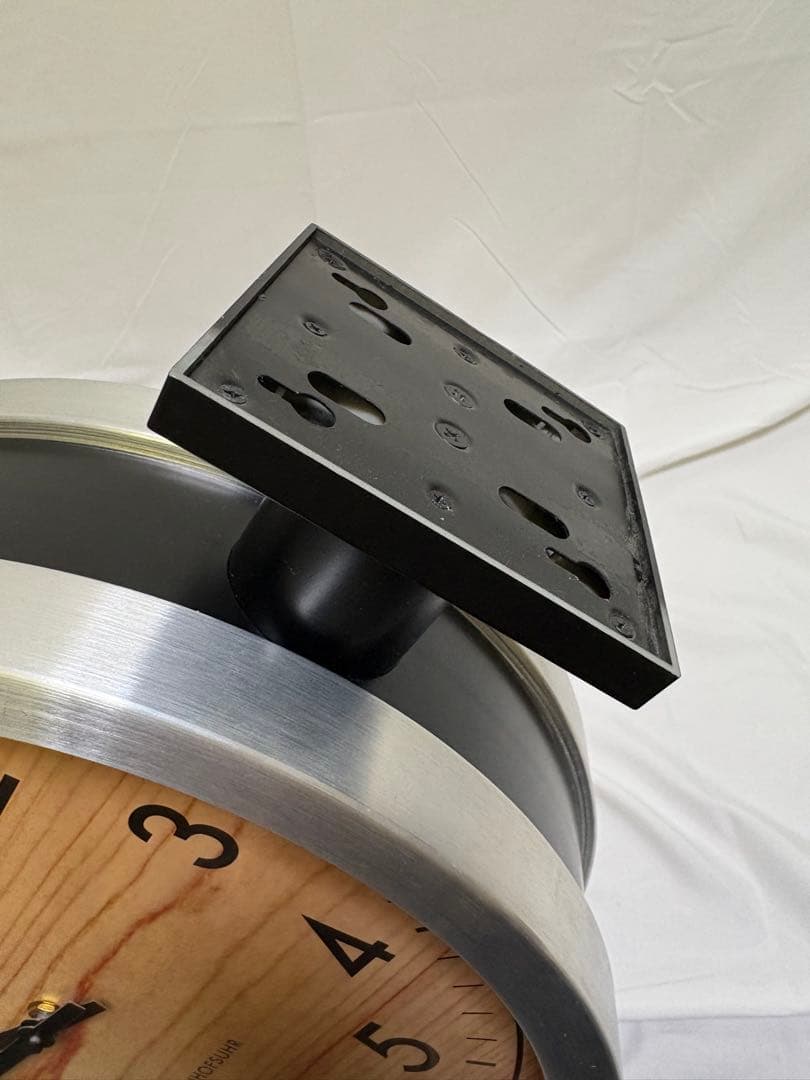 【新品未使用】インターフォルム　フランクリントン　両面時計　壁掛け　置き時計