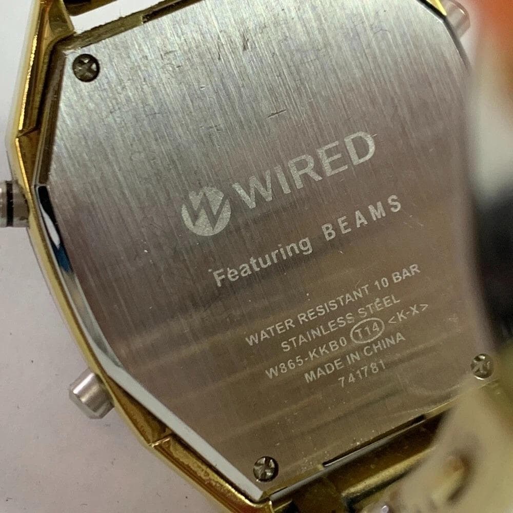 SEIKO WIRED BEAMS ビームス コラボ 腕時計 W865-KKB0