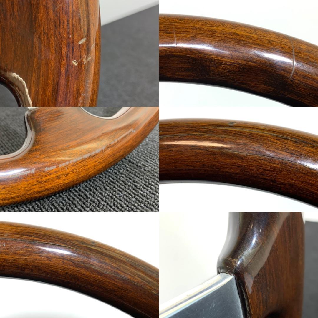 モモ ウッド ステアリング 4スポーク 36パイ 90年製 希少モデル 当時物