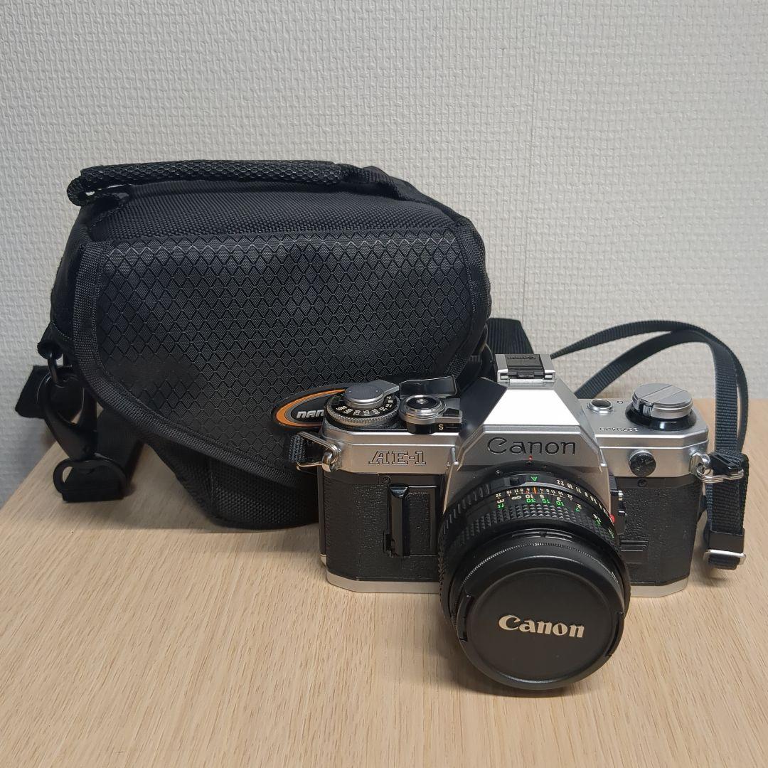 CANON AE-1 フィルムカメラ + ズームレンズ等