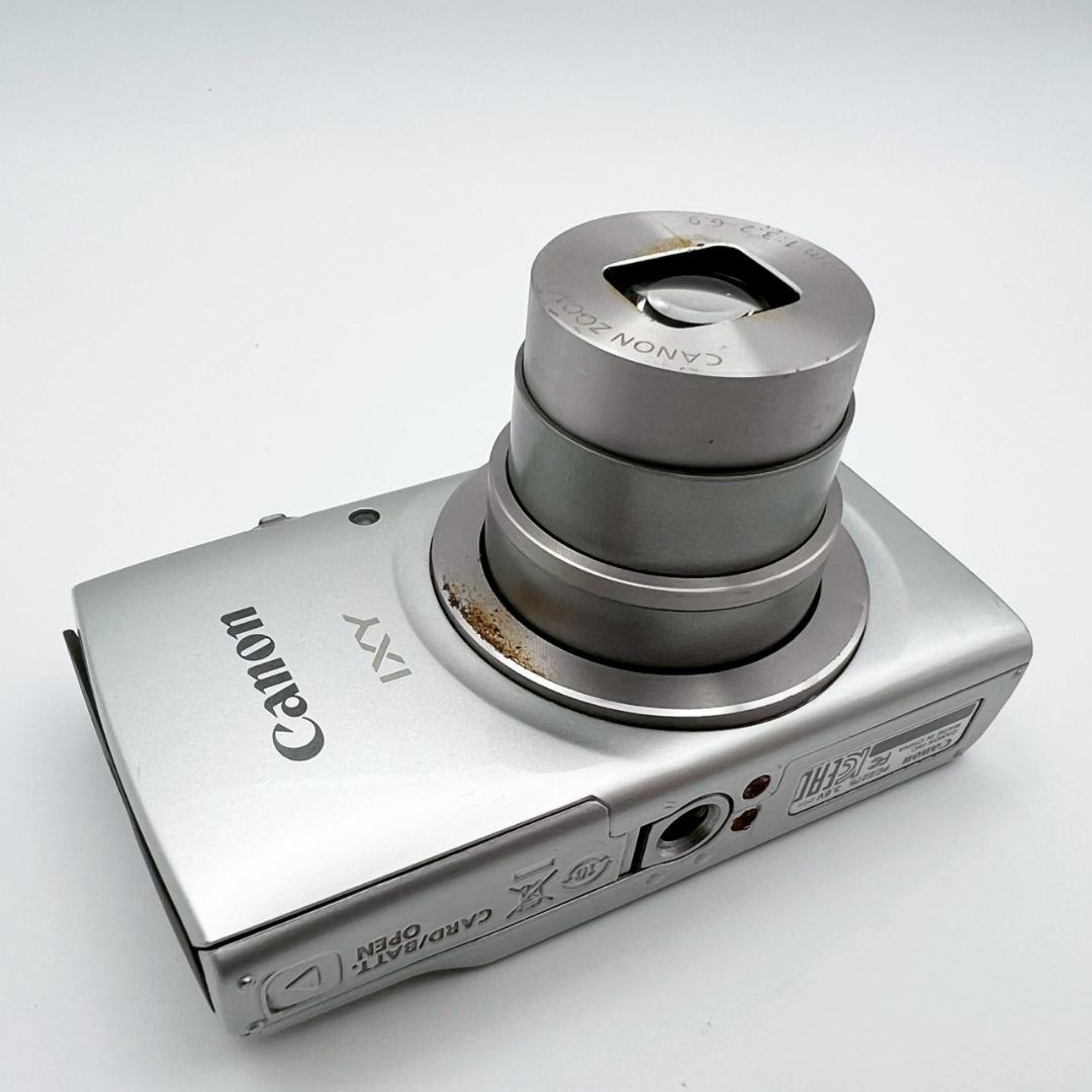 【動作品】Canon IXY 180 コンデジ シルバー 動作確認済