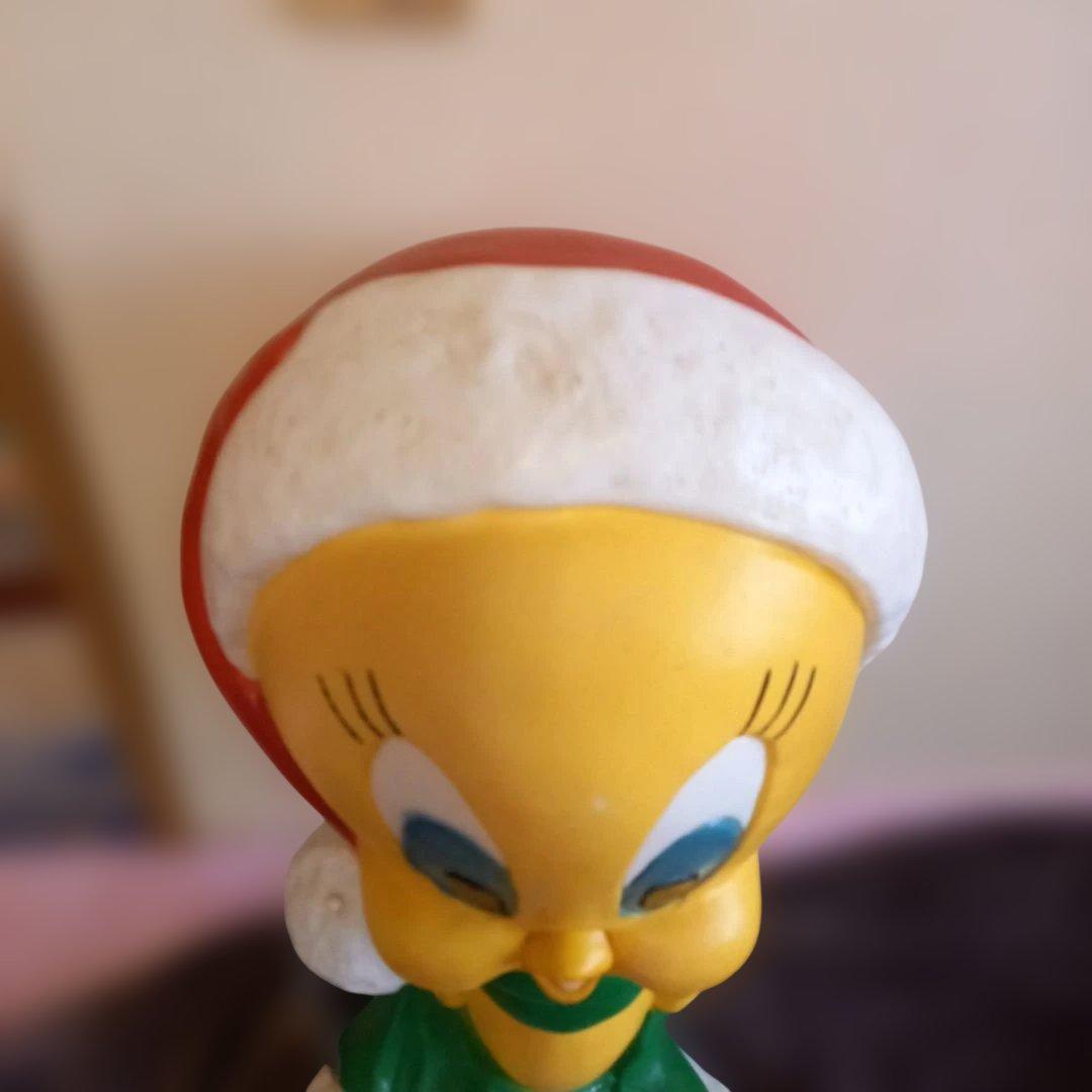 レア★USA ★2000アメコミ★トウィーティ－★X'mas★ガーデンライト本体