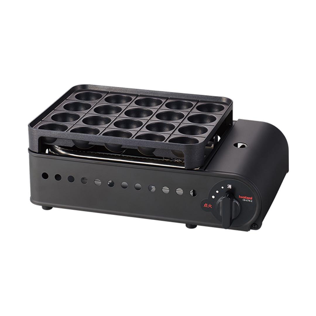 【新品未開封】たこ焼き器 ガス式(カセットガス3本付き)