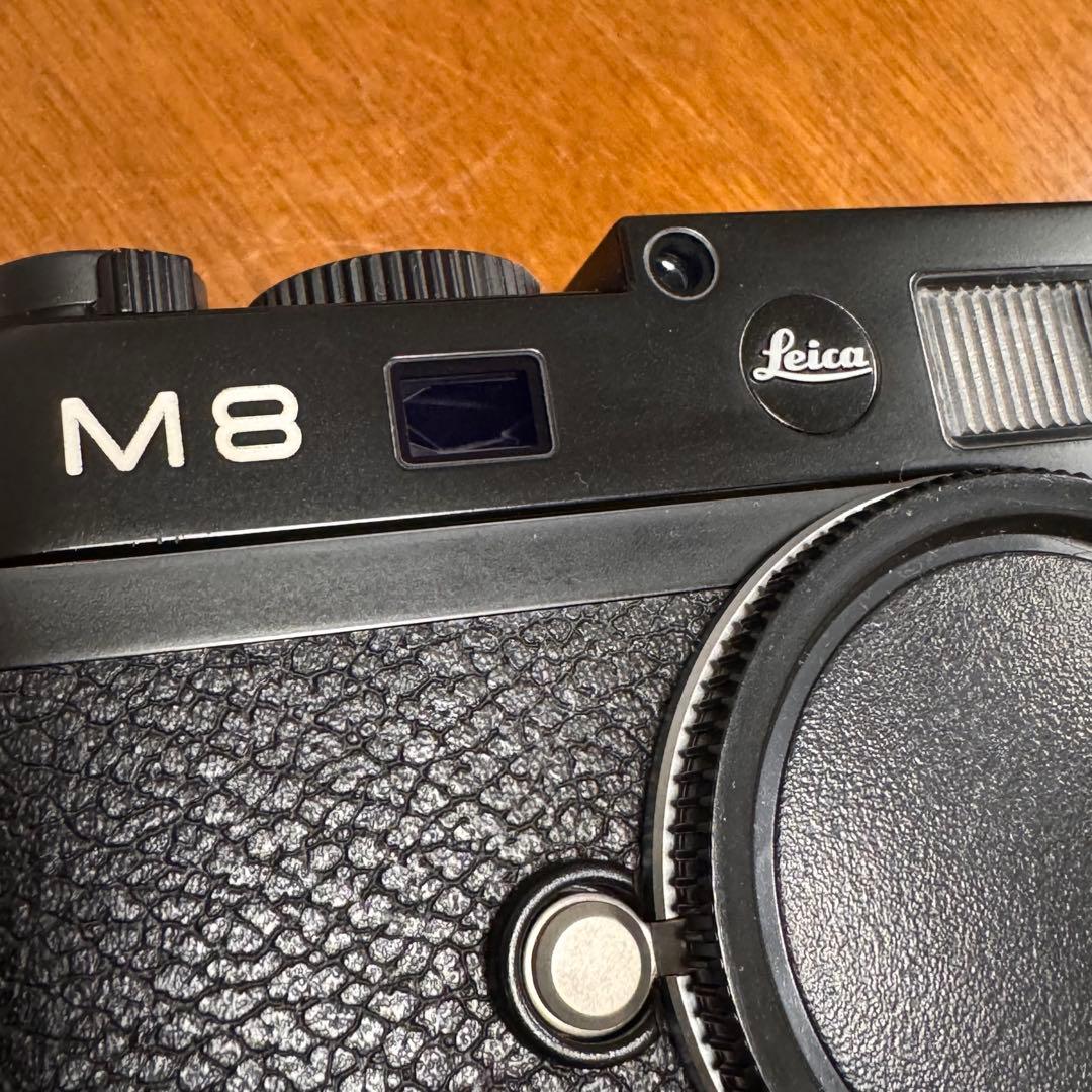 Leica M8.2デジタルカメラ ブラックペイント レンジファインダー