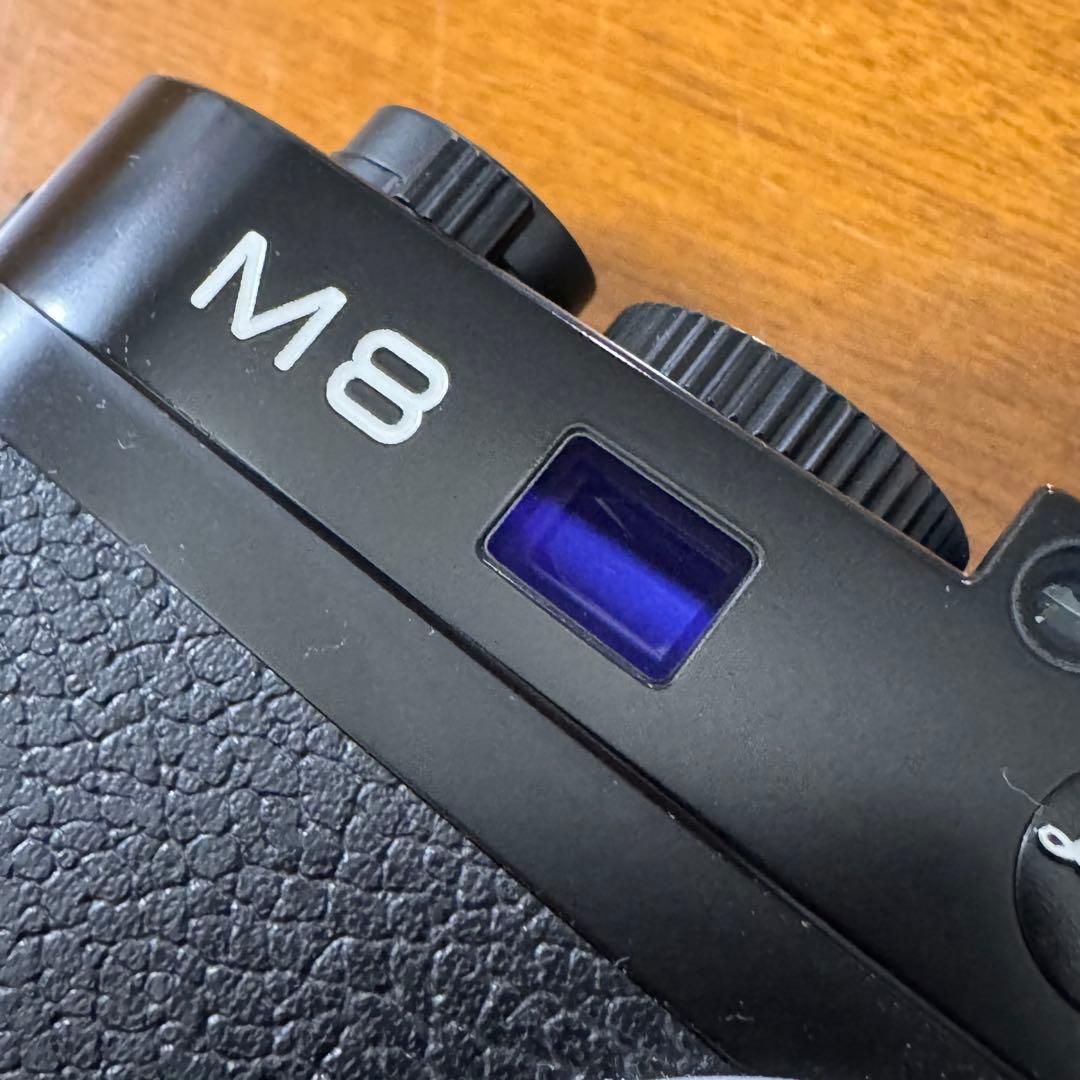 Leica M8.2デジタルカメラ ブラックペイント レンジファインダー