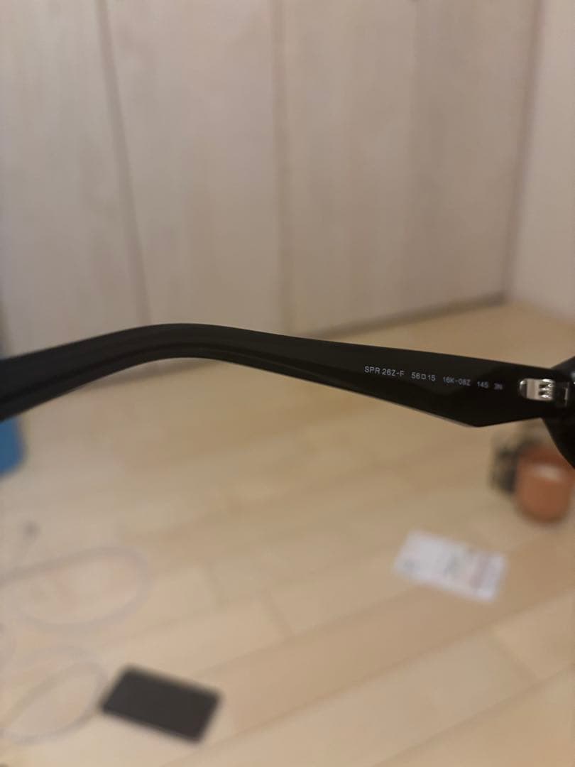 PRADA サングラスSPR 26Zトライアングルロゴ BLACK