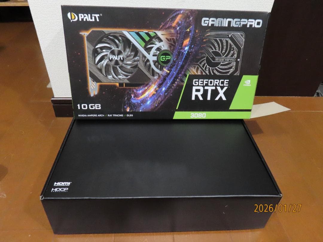 グラフィックボード　Palit RTX3080 gaming pro 10GB