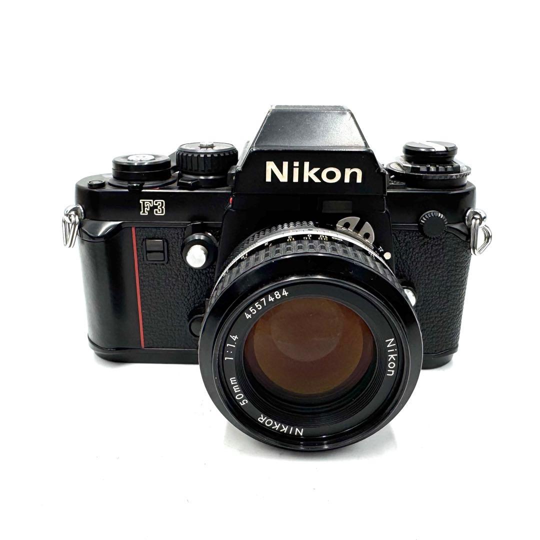 ❁完動品❁Nikon F3 単焦点レンズ付き 50mm フィルムカメラ