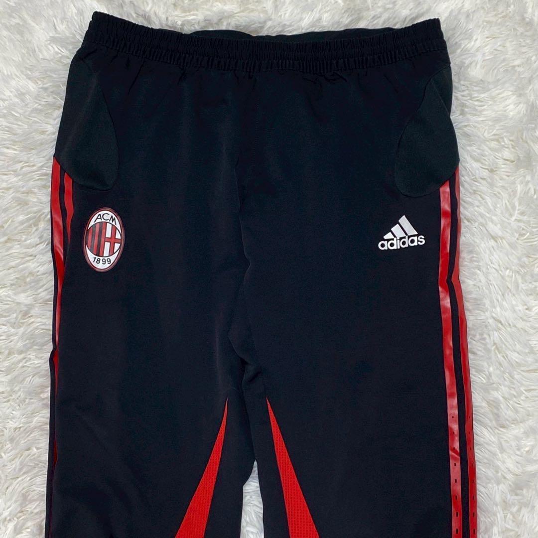 ACミラン adidas ハーフジップ トレーニングウェア Lサイズ上下セット