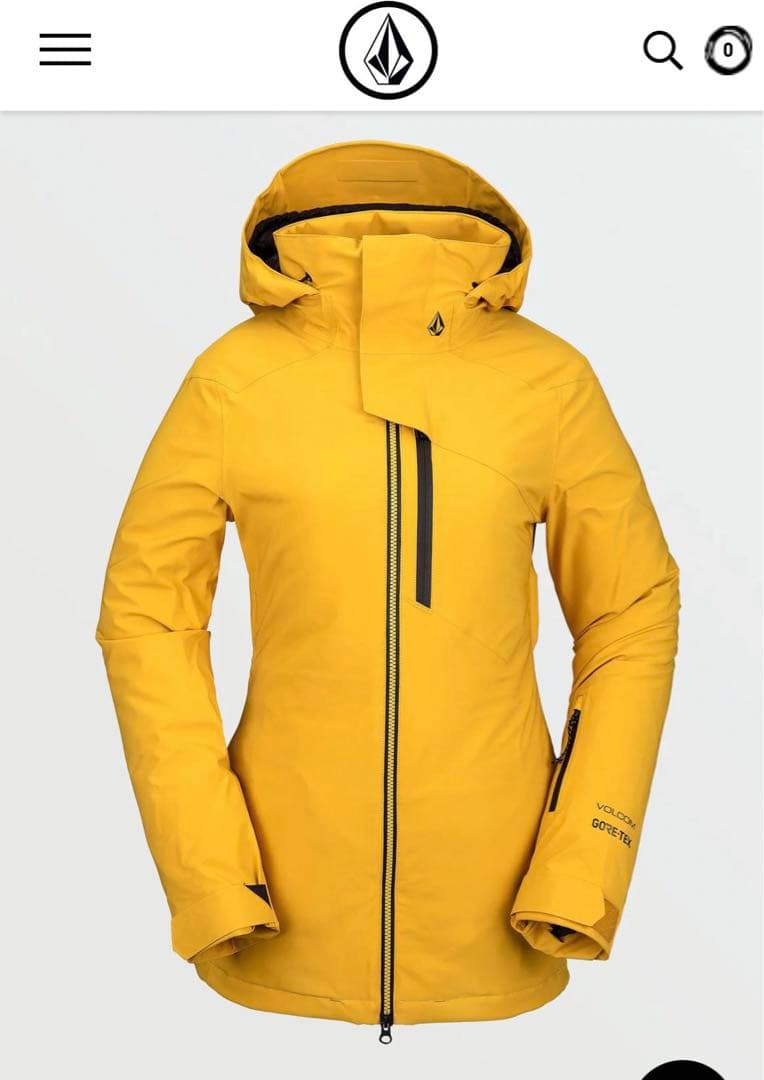 VOLCOM レディースMサイズ ，GORE-TEX ジャケット