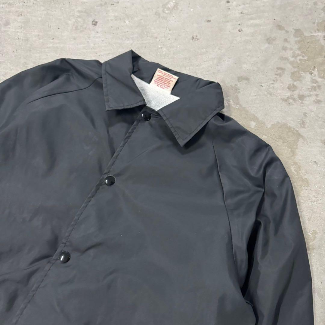 良品 80s 90s condinal ブラック ナイロンコーチジャケット
