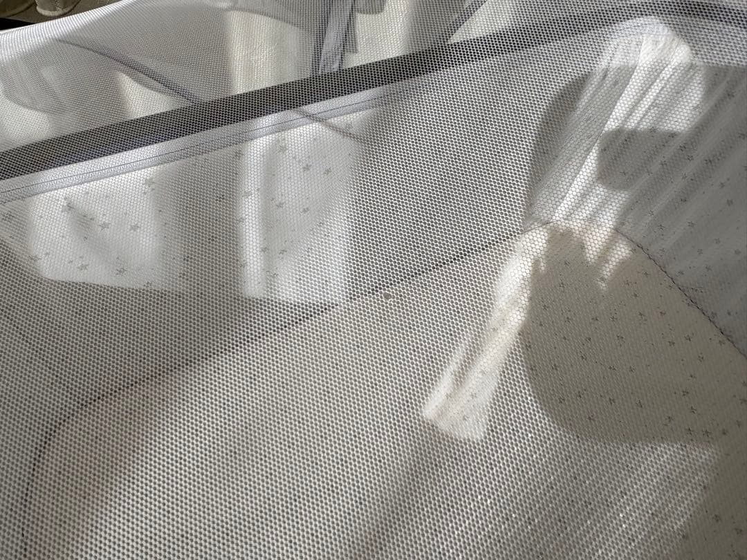 【yuka】HZDMJ折りたたみベビーベッド ネイビー