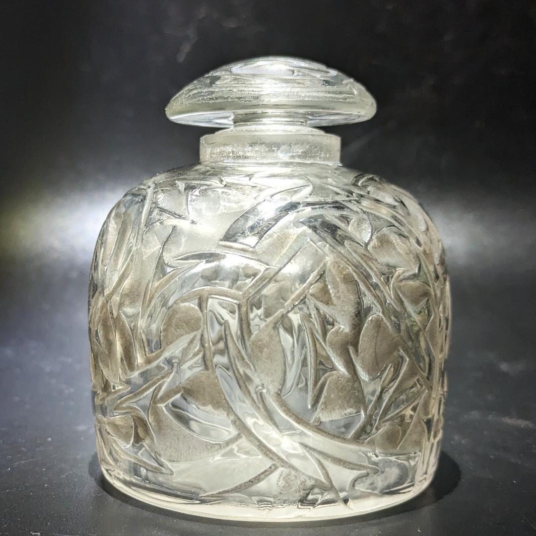 名品★ルネ・ラリック 香水瓶 エピヌ 茨 1920年 ダブルサイン グレーパチネ