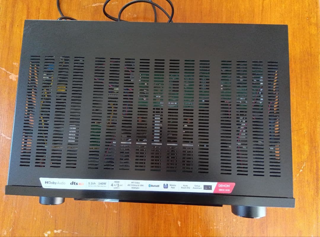 アンプ DENON AVR-X580BT