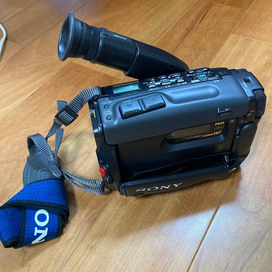 【値下げ】SONYハンディカム CCDーTR75 ビデオカメラ(動作未確認)