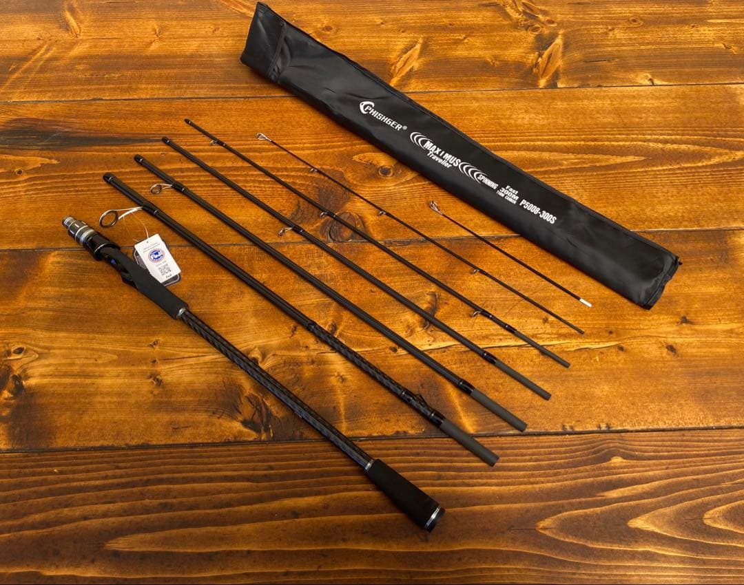 釣り竿セット　ライトショアジギング 10ft 6Pパックロッド　5000番リール