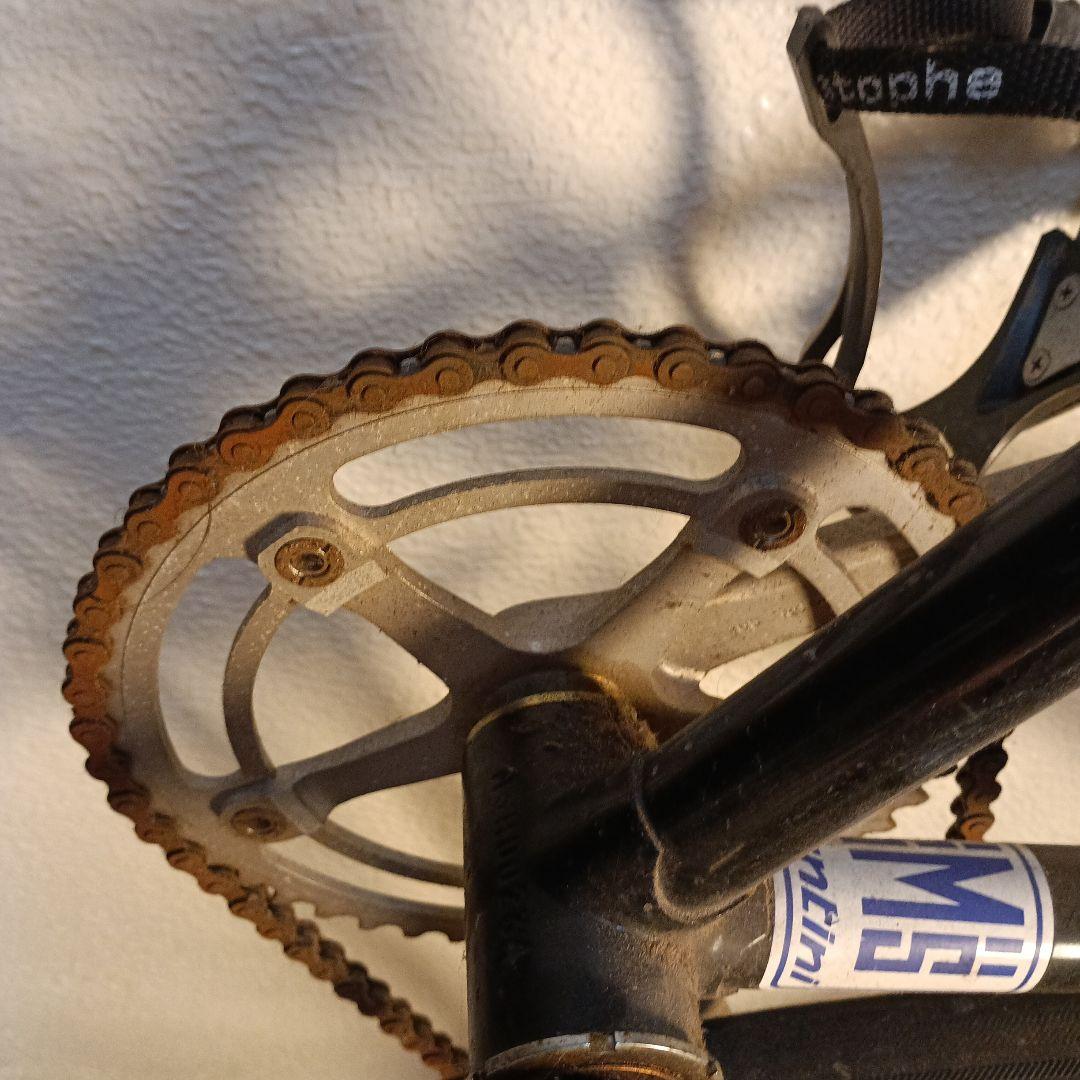 ピストバイク・シングルパイプリムチューブラータイヤ