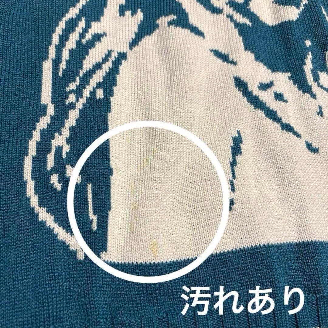 HYSTERIC GLAMOUR ヒステリックグラマー ブルー ヒスガールニット