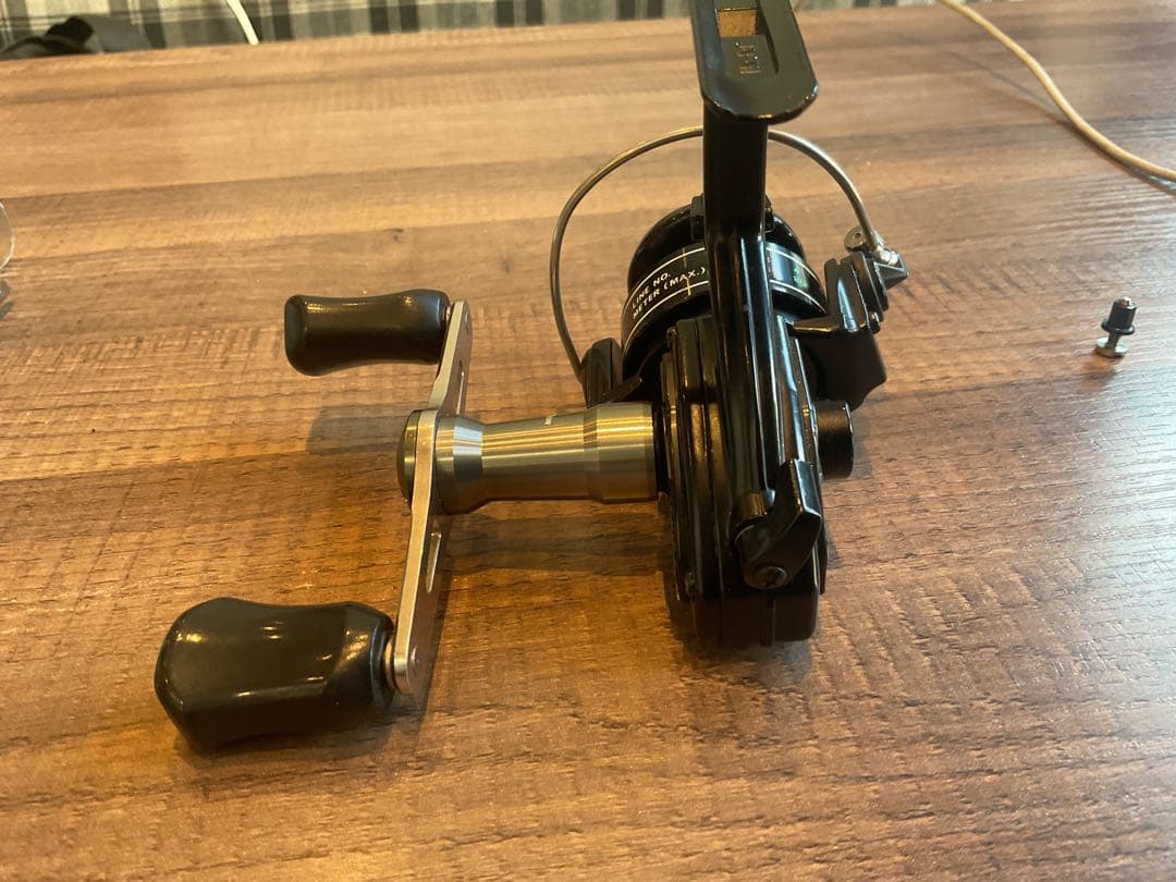 ダイワスピンマチック700とカスタムハンドル