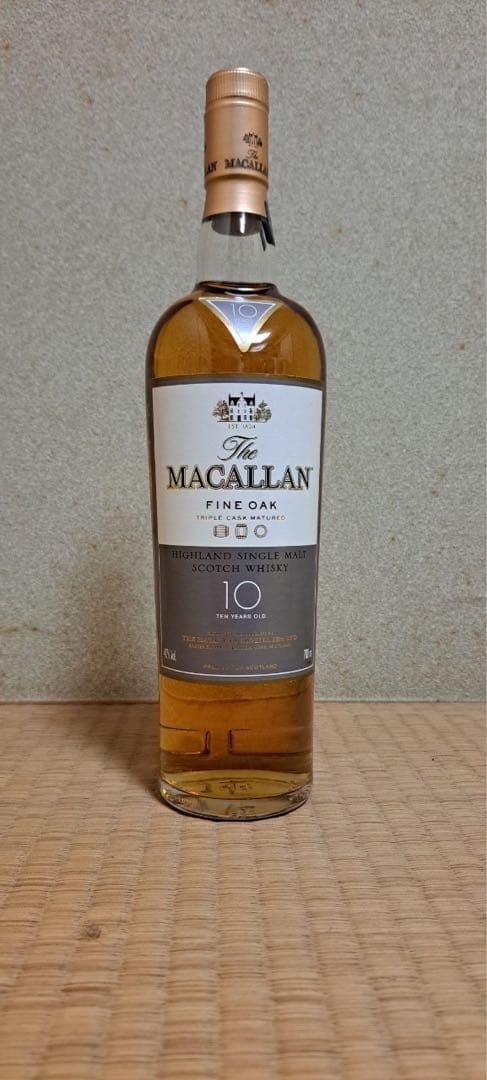 (希少)マッカラン10年ファインオーク(並行品)