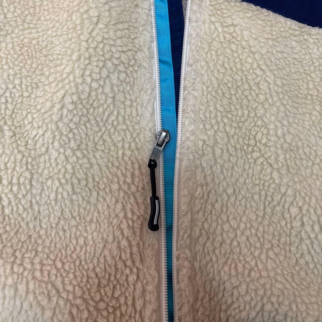 R*4様 patagonia フリースベスト ベージュ/ネイビー