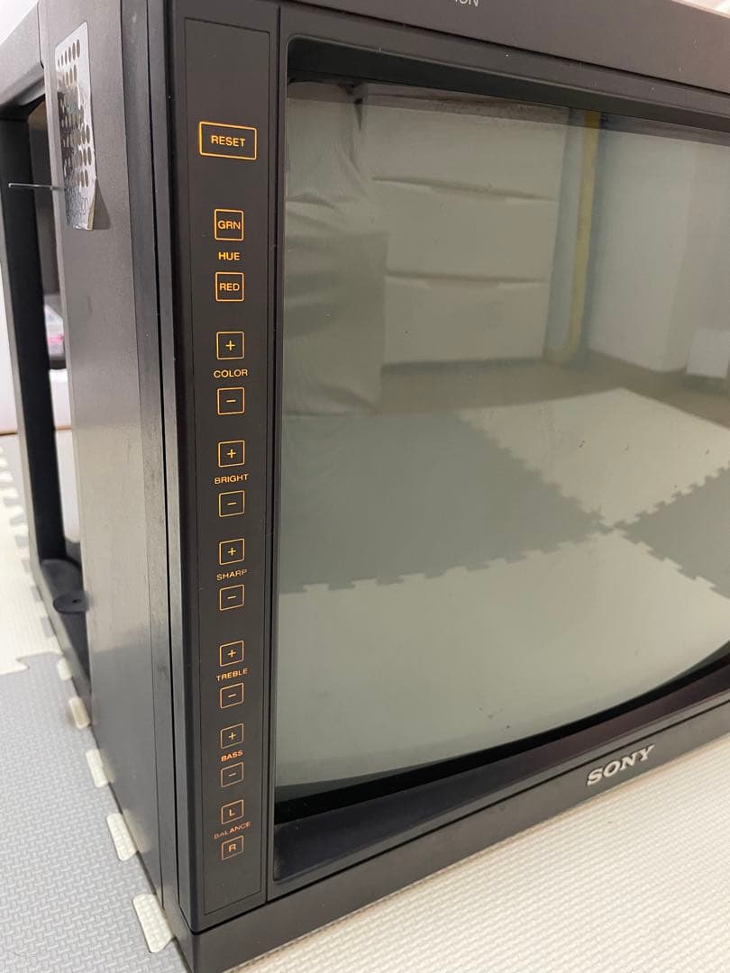 【希少品】ソニートリニトロンカラーモニターKX-21HV1 ジャンク品 部品取り