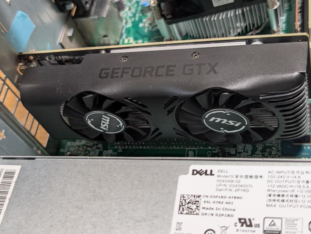 DELL Vostro 3660 デスクトップPC GTX 1650内蔵