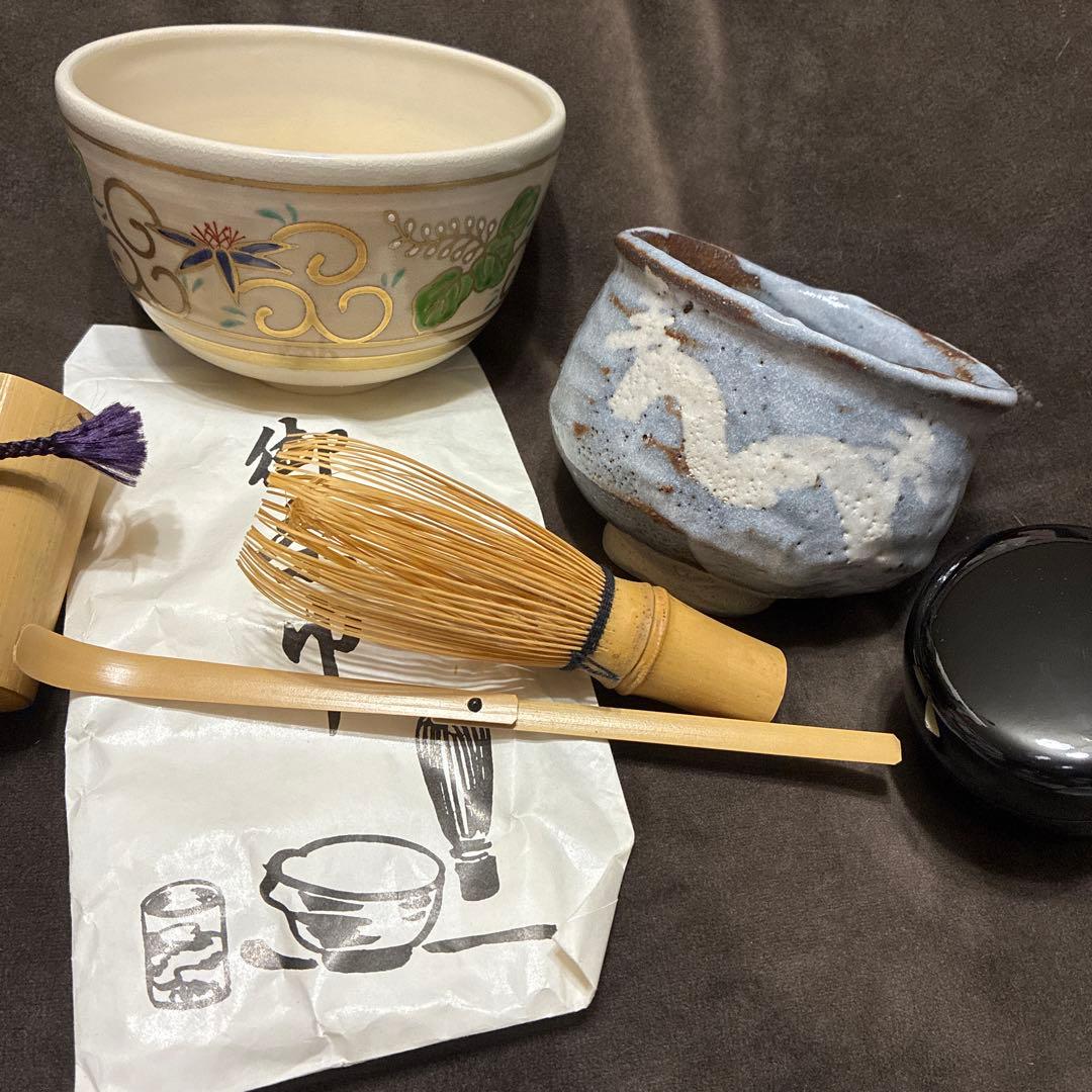 【美品】【茶籠】野点セット　茶道具値下げ
