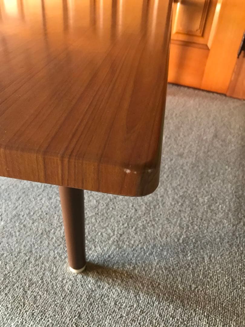 昭和レトロ 70'モルパ家具 座卓 ローテーブル アンティーク ちゃぶ台 木製