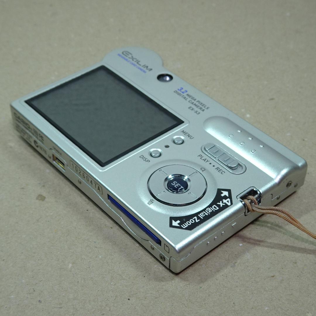カシオ EXILIM EX-S3 コンデジ 純正バッテリー新品 2GBSDカード