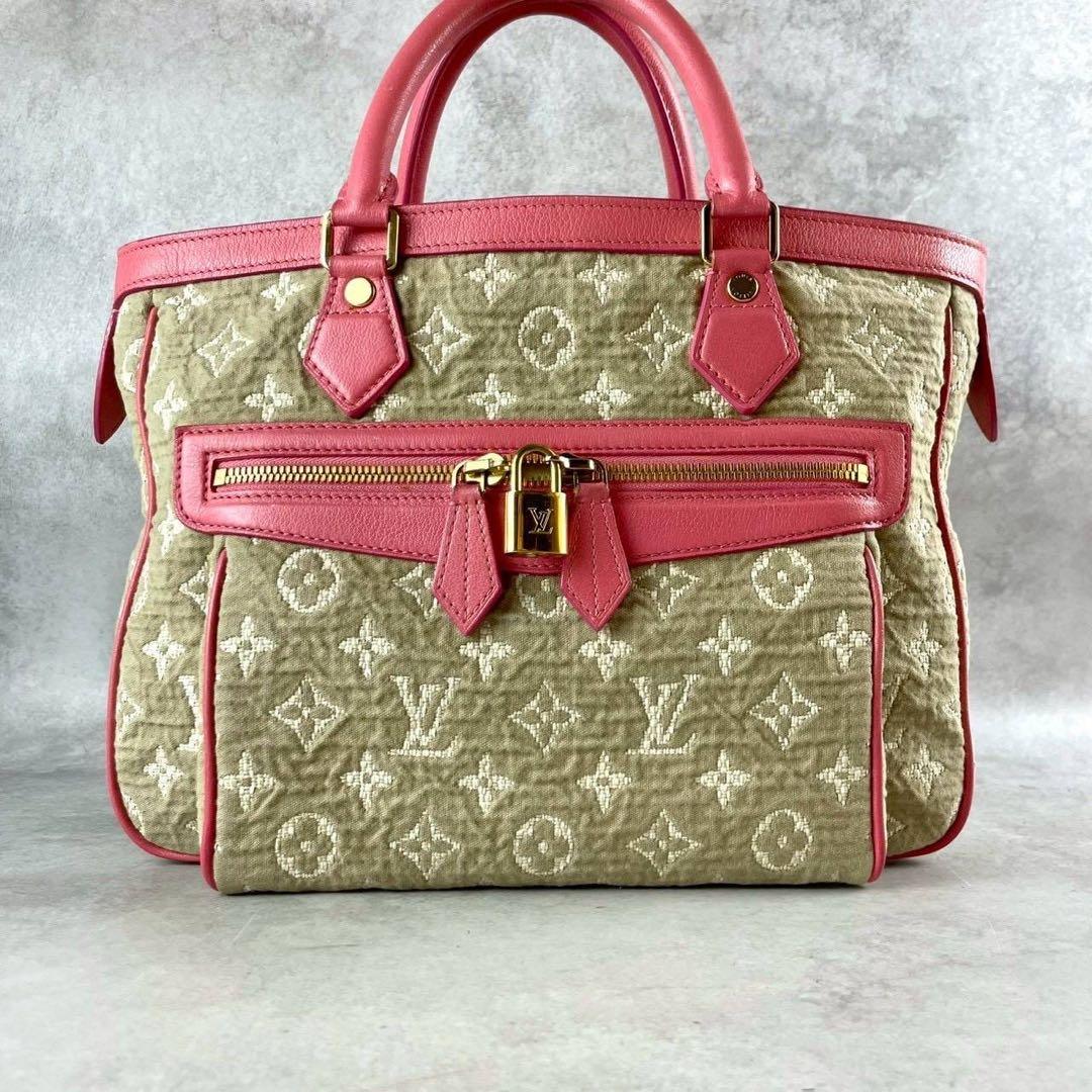 極美品　超希少品　ルイヴィトン　サビア　カバMM ハンドバッグ　0254